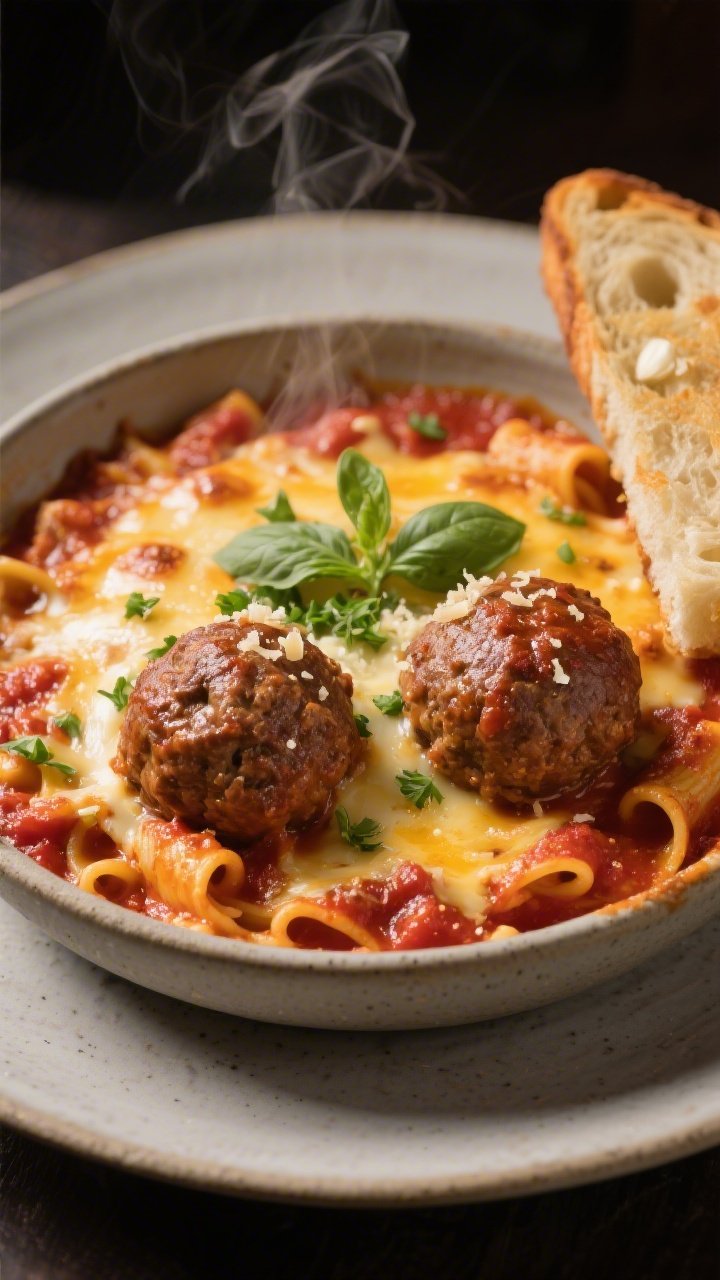 Final dish presentation: Restaurant-quality plated serving of the Rich & Cheesy Million Dollar Meatb