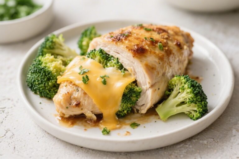 Keto Broccoli Cheese Stuffed Chicken – A Comforting, Low-Carb Dinner