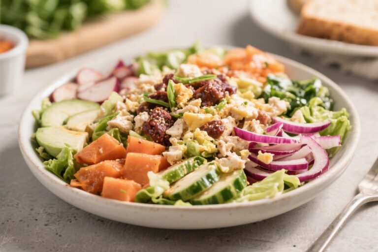 Keto Cobb Salad – A Satisfying, Low-Carb Classic