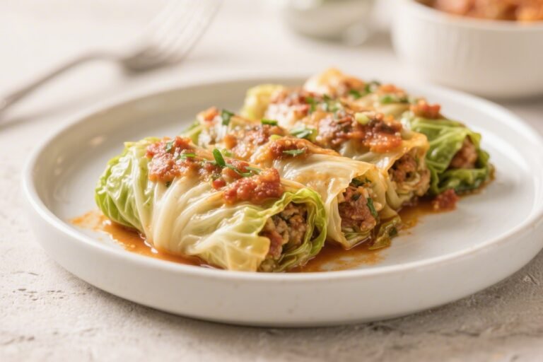 Keto Stuffed Cabbage Rolls – Comforting, Low-Carb, and Satisfying