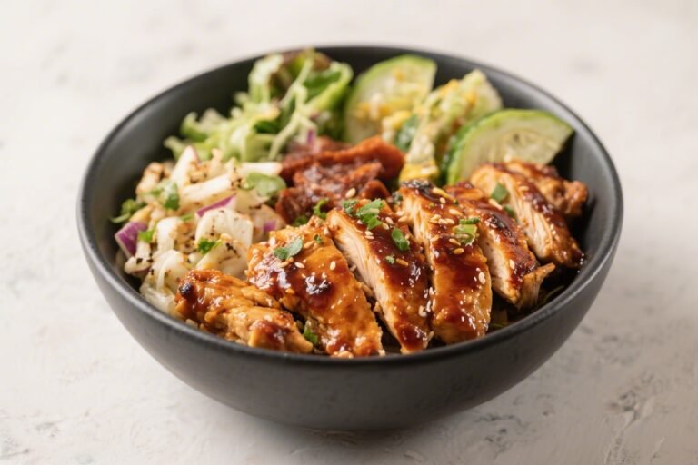 Keto BBQ Chicken Bowl – Easy, Saucy, and Satisfying