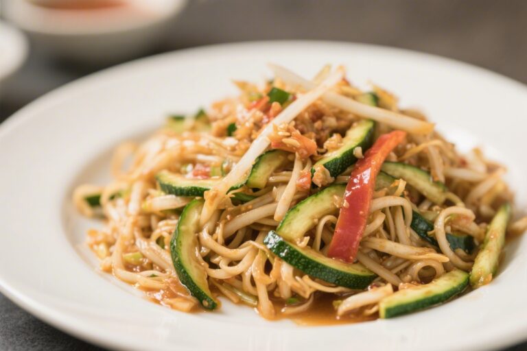 Zucchini Noodle Pad Thai – A Lighter Twist on a Takeout Favorite