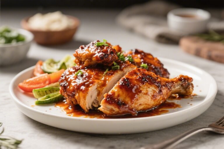 Melt-In-Your-Mouth Keto BBQ Chicken – Tender, Saucy, and Low-Carb