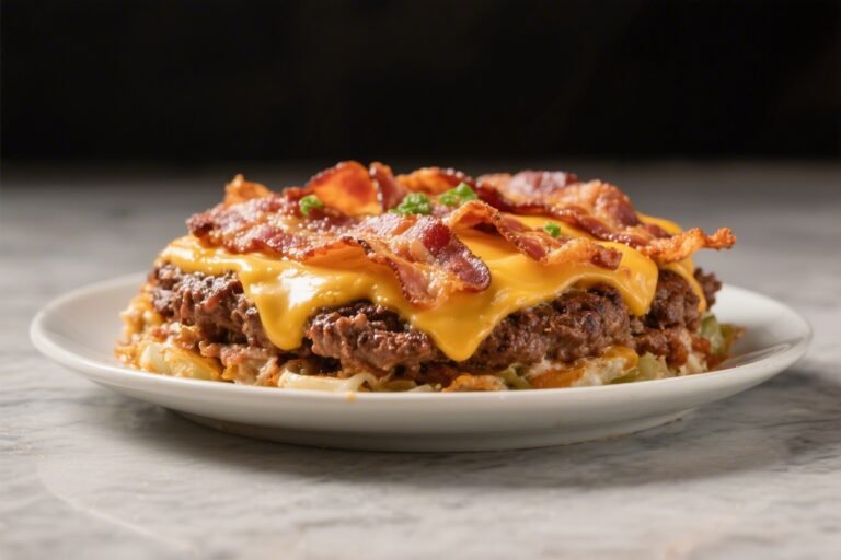 Million Dollar Bacon Cheeseburger Bake – A Comforting, Crowd-Pleasing Casserole