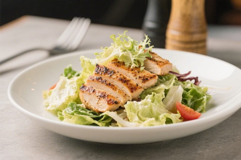 Grilled Chicken Caesar Salad – A Fresh, Satisfying Classic