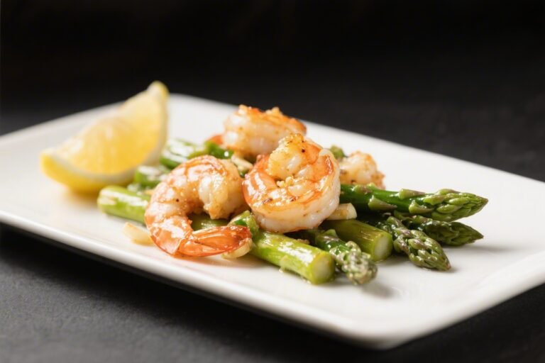 Lemon Garlic Shrimp and Asparagus – Bright, Fast, and Flavor-Packed