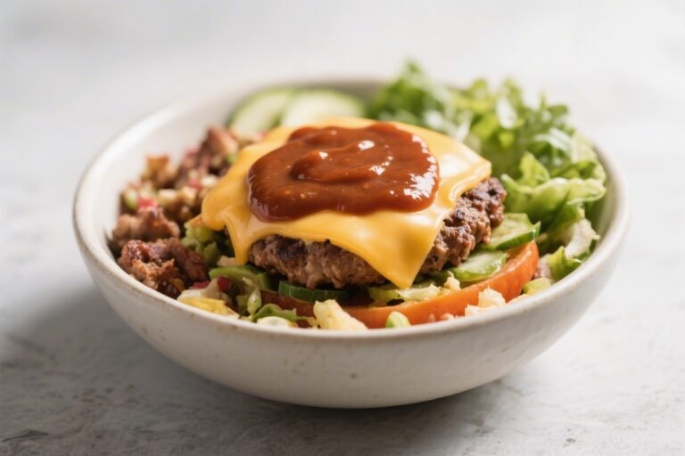 Keto Cheeseburger Bowl With Special Sauce – A Fast, Flavor-Packed Low-Carb Favorite