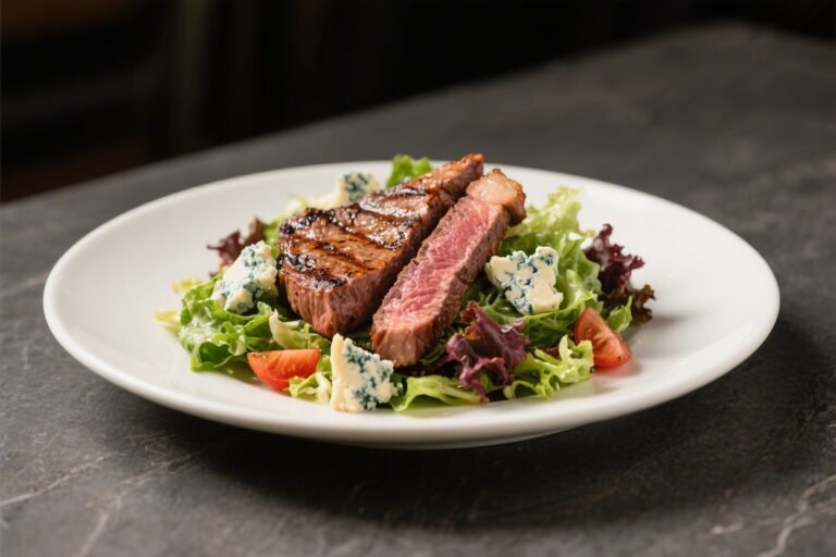 Grilled Steak Salad With Blue Cheese – A Bold, Fresh, and Satisfying Meal