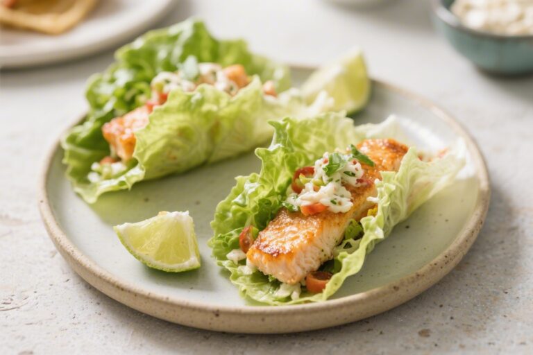Keto Fish Tacos (Lettuce Wraps) – Fresh, Fast, and Low-Carb