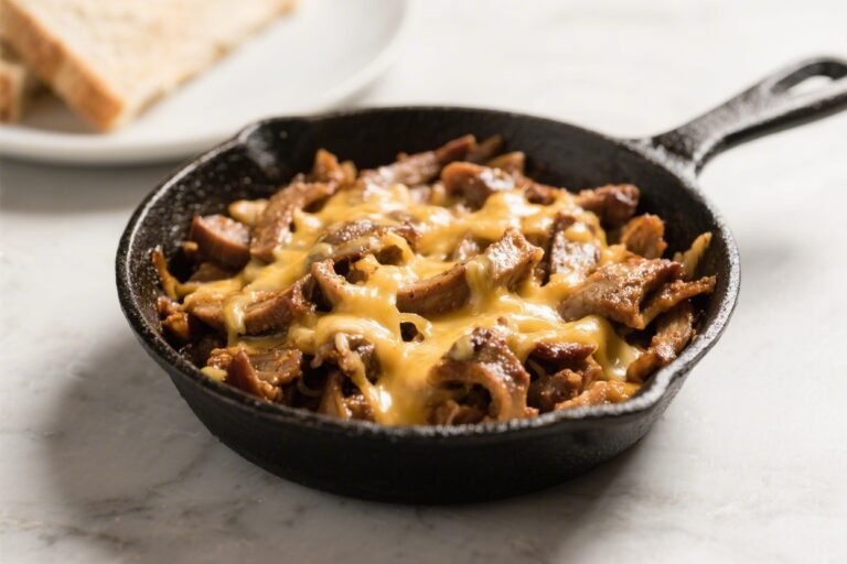 Keto Philly Cheesesteak Skillet – Fast, Flavorful, and Low-Carb