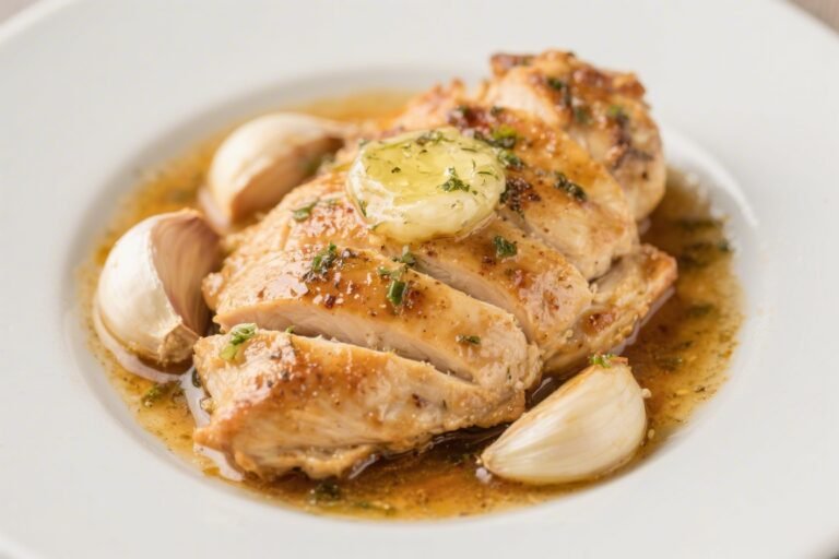 Melt-In-Your-Mouth Garlic Butter Chicken – Simple, Juicy, and Comforting