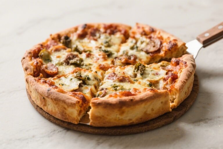 Deep Dish Keto Pizza – A Satisfying, Low-Carb Favorite