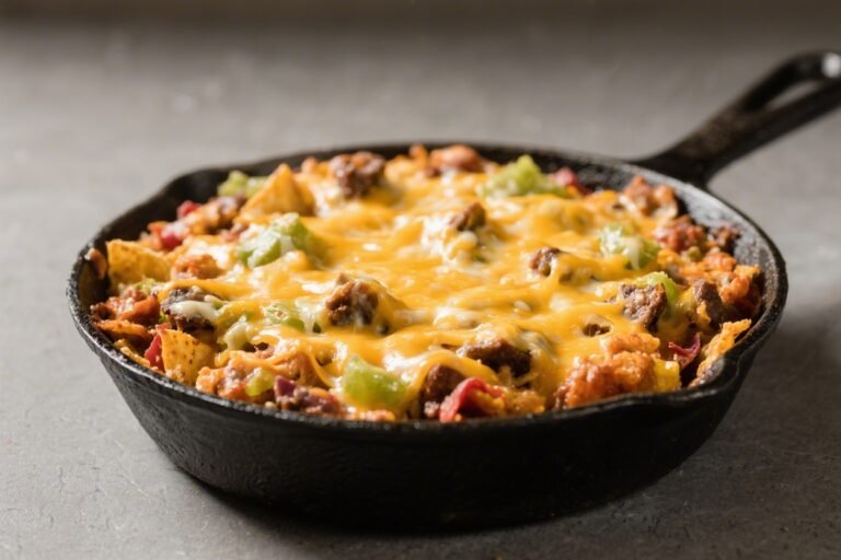 Cheesy Taco Skillet – A Fast, Flavor-Packed Weeknight Favorite