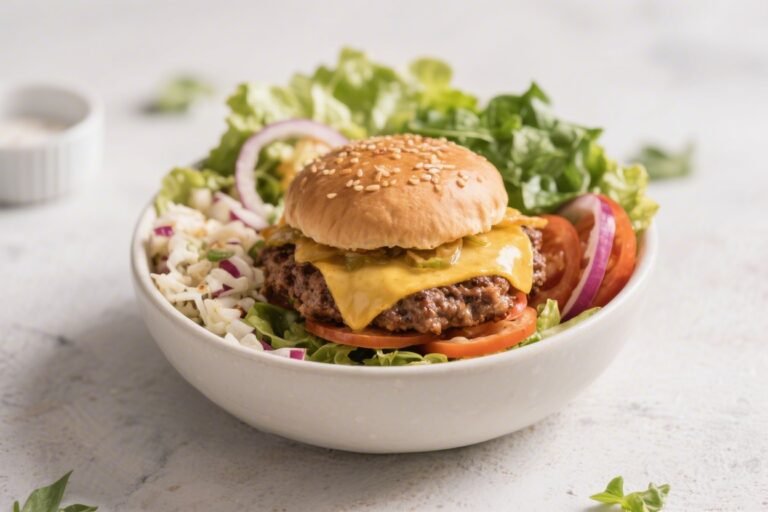 Keto Big Mac Bowl – A Low-Carb Twist on a Fast-Food Favorite