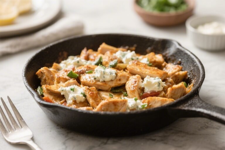 Keto Cream Cheese Chicken Skillet – Easy, Comforting, and Low-Carb