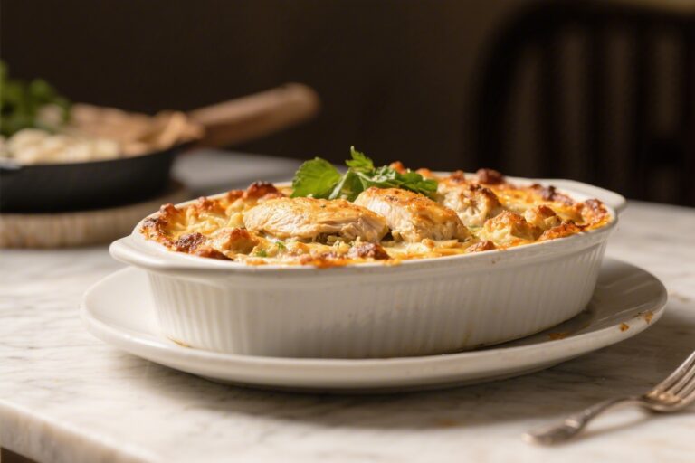 Keto Million Dollar Chicken Casserole – Creamy, Comforting, and Low-Carb