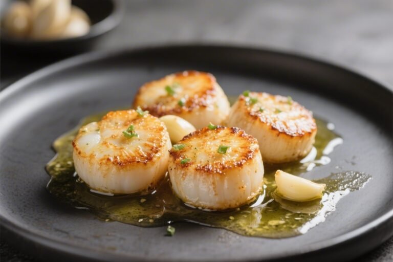 Garlic Butter Scallops – Simple, Golden, and Packed With Flavor