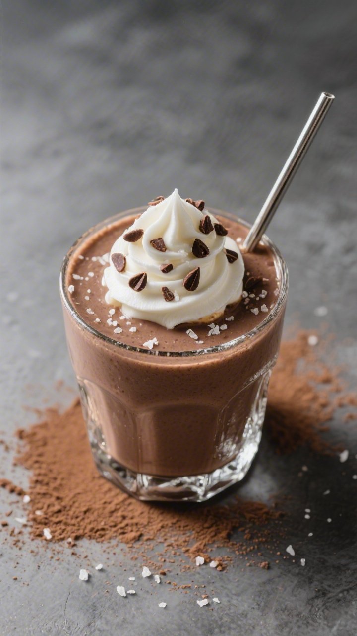 Final dish presentation: Restaurant-quality plating of the finished Keto Peanut Butter Chocolate Fat