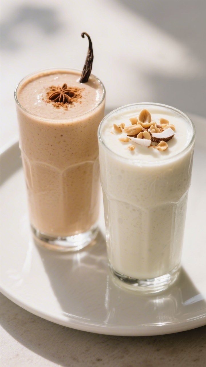 Final dish presentation: Restaurant-quality scene with two variations side-by-side—one classic and