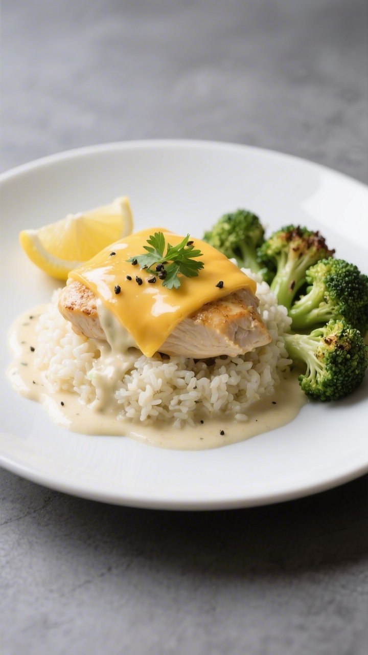 Final plated dish: Restaurant-quality presentation of a serving of Melt-In-Your-Mouth Keto Cream Che