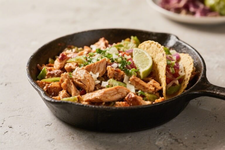 Keto Chicken Taco Skillet – Fast, Flavorful, and Low-Carb