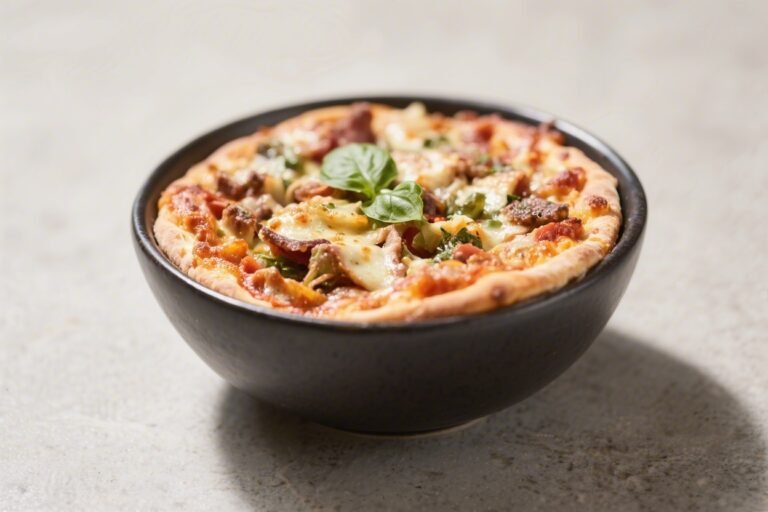 Keto Pizza Bowl – A Fast, Flavor-Packed Low-Carb Favorite