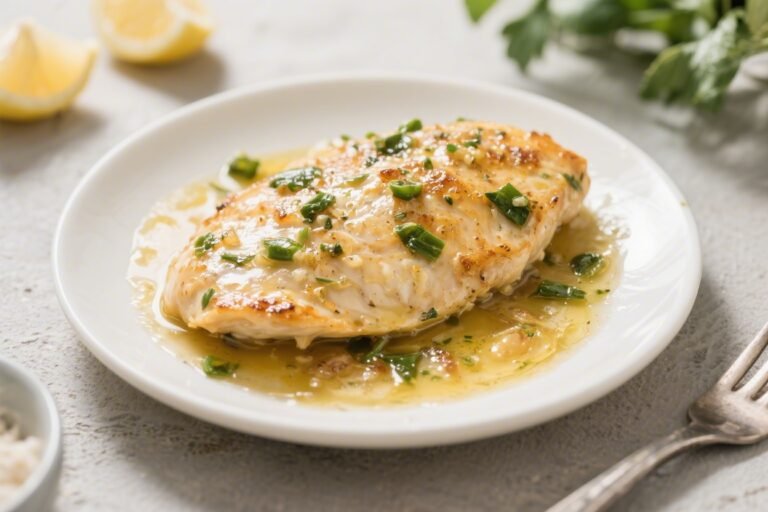 Keto Chicken Piccata – Bright, Lemony, and Low-Carb Comfort
