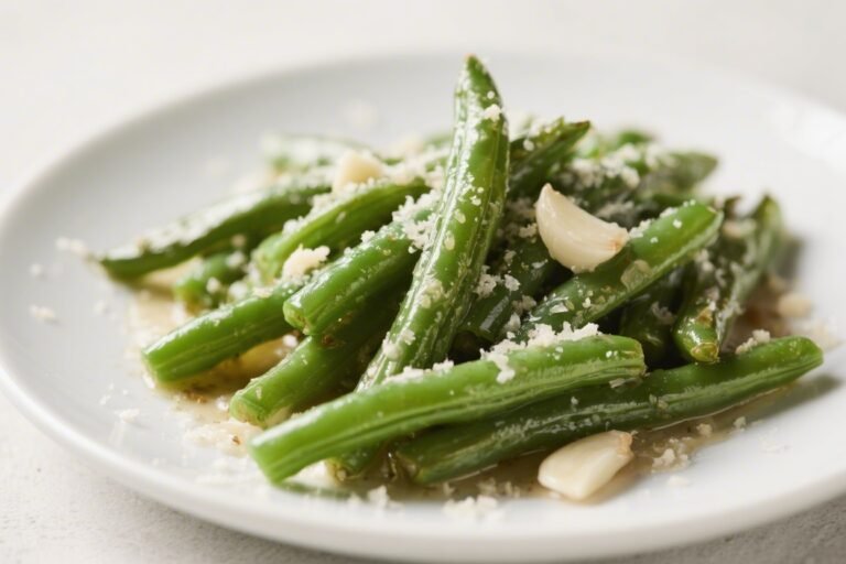 Keto Garlic Parmesan Green Beans – Simple, Savory, and Ready Fast