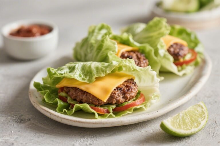 Keto Cheeseburger Lettuce Wraps – Juicy, Fast, and Low-Carb
