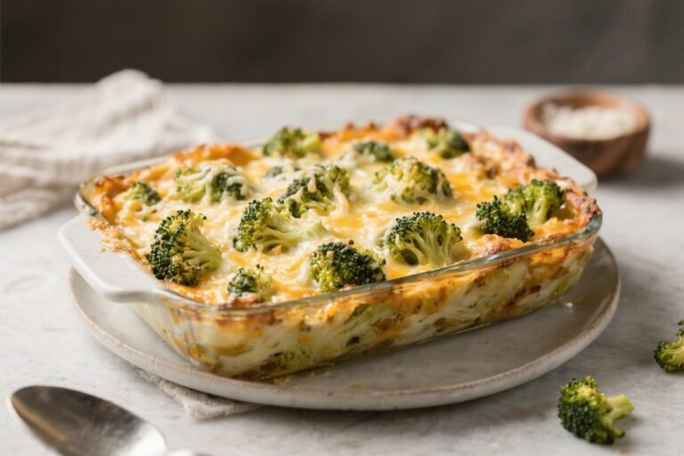 Keto Cheesy Broccoli Casserole – Comforting, Low-Carb, and Easy