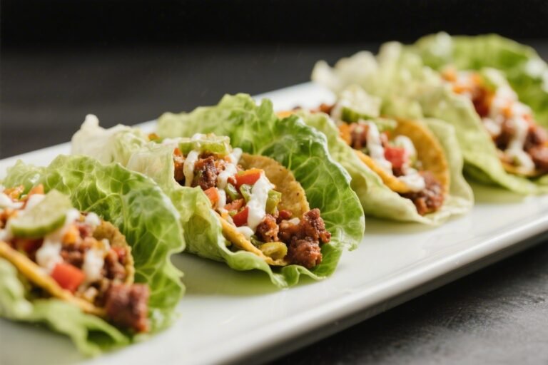 Keto Taco Lettuce Wraps – Fresh, Easy, and Low-Carb