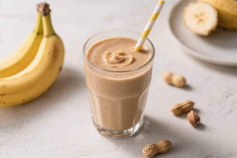 Keto Peanut Butter Banana Smoothie – Creamy, Satisfying, and Low-Carb