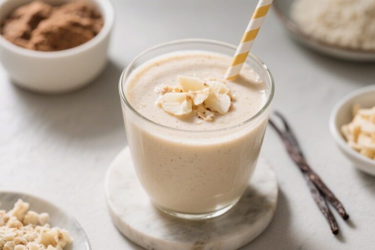 Keto Vanilla Protein Smoothie – Creamy, Low-Carb, and Satisfying