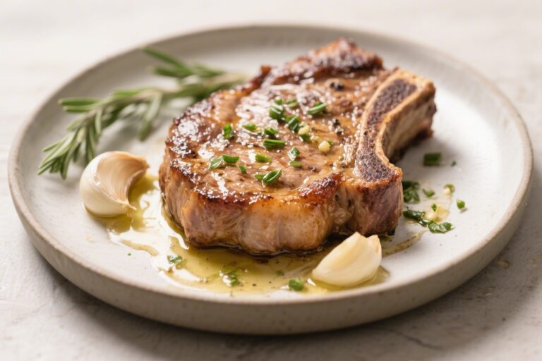 Keto Garlic Butter Pork Chops – Simple, Juicy, and Flavor-Packed