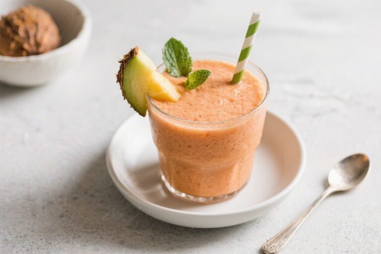 Keto Tropical Smoothie – Creamy, Fresh, and Low-Carb
