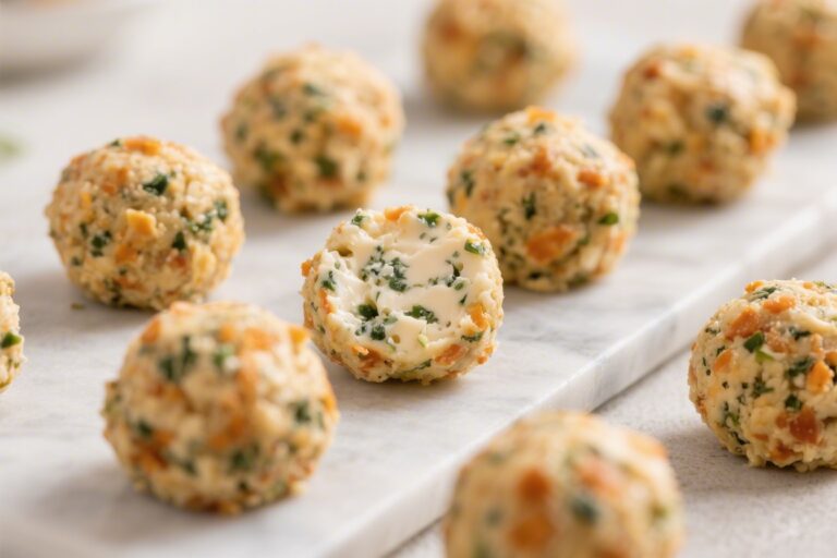 3-Ingredient Keto Cheeseballs – Quick, Creamy, and Party-Ready