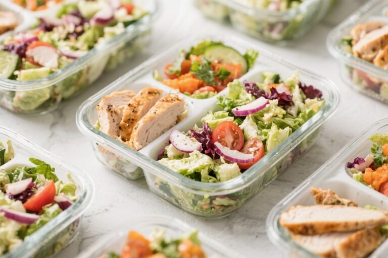 Greek Chicken Salad Meal Prep – Fresh, Bright, and Ready for the Week