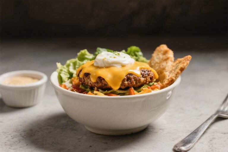 Keto Buffalo Cheeseburger Bowl – A Spicy, Satisfying Low-Carb Favorite