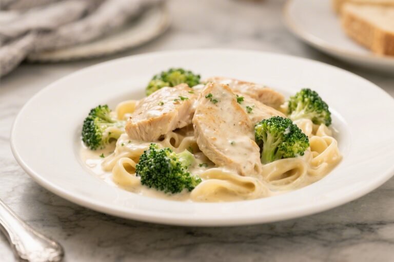 Creamy Alfredo Chicken & Broccoli – Comfort Food Made Simple