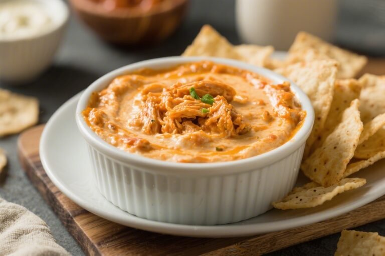 Easy Buffalo Chicken Dip – Creamy, Spicy, Crowd-Pleasing
