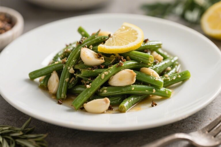 Keto Garlic Lemon Green Beans – Bright, Crisp, and Ready in Minutes