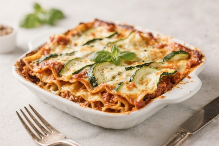 Zucchini Lasagna Bake – A Light, Cozy Weeknight Favorite