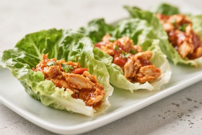 Buffalo Chicken Lettuce Wraps – A Fresh, Spicy, Weeknight Favorite
