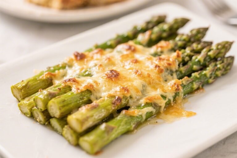 Keto Cheesy Baked Asparagus – Simple, Creamy, and Flavor-Packed
