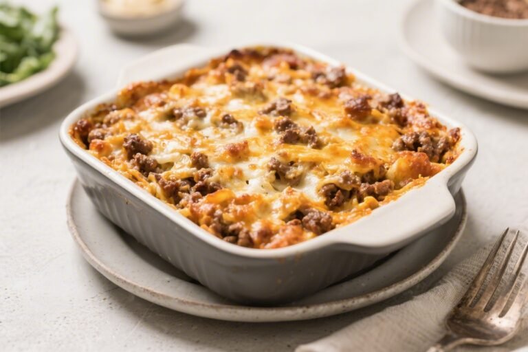 Keto Big Mac Casserole – A Low-Carb Take on a Fast-Food Favorite