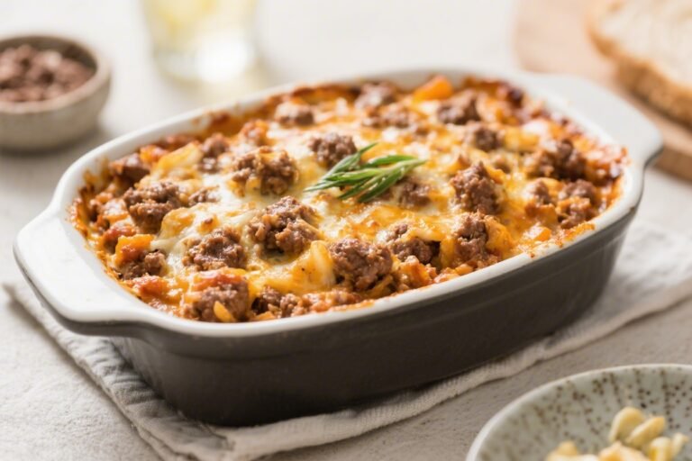 Keto Crack Hamburger Casserole – Cozy, Low-Carb Comfort Food