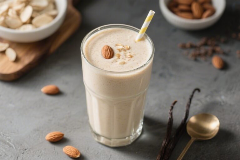 Keto Vanilla Almond Smoothie – Creamy, Low-Carb, and Satisfying