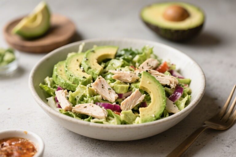 Keto Avocado Chicken Salad – Creamy, Satisfying, and Low-Carb