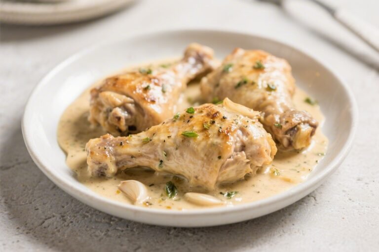 Creamy Garlic Butter Chicken Thighs – Rich, Comforting, and Weeknight-Friendly