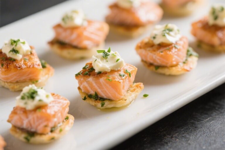 Garlic Herb Butter Salmon Bites – Quick, Flavorful, and Crowd-Pleasing
